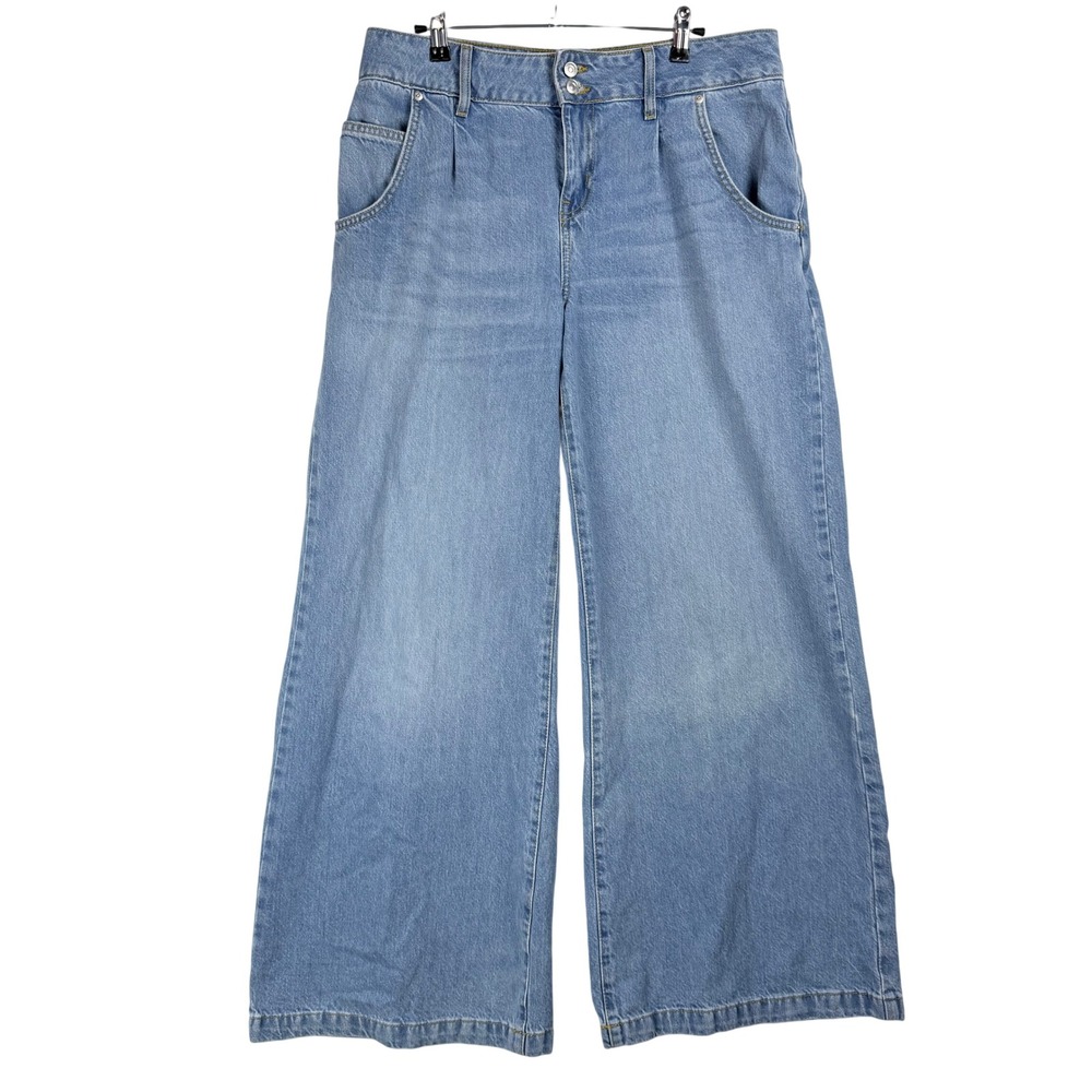 Forever 21 Premium‎ Mid Rise Wide Leg Baggy Y2K 90s Streetwear